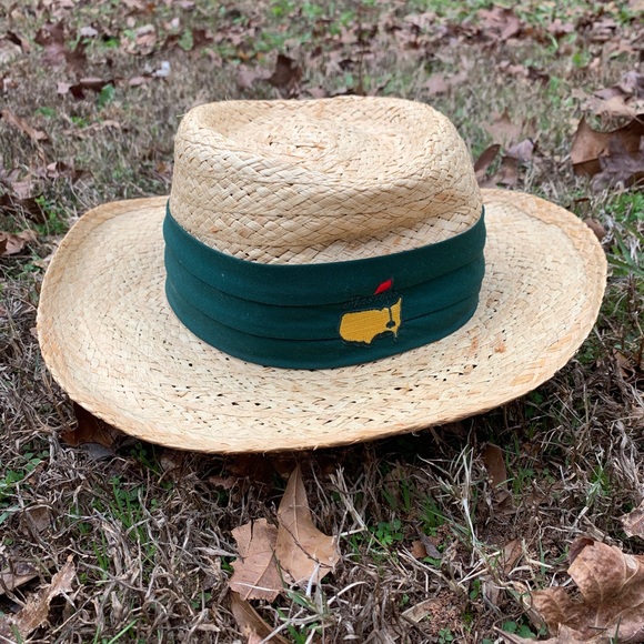 Masters Augusta National Golf Straw Hat 